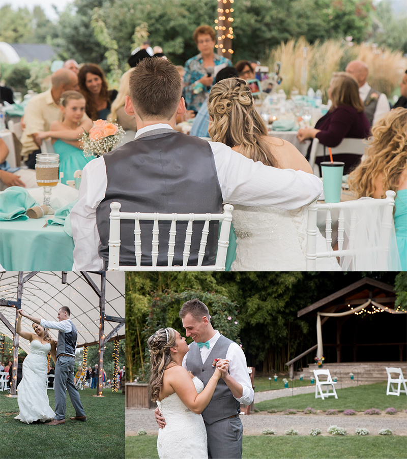 First Dance, Reception Fields at Willie Greens