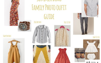 Bohemian Family Outfits for Summer Photos!