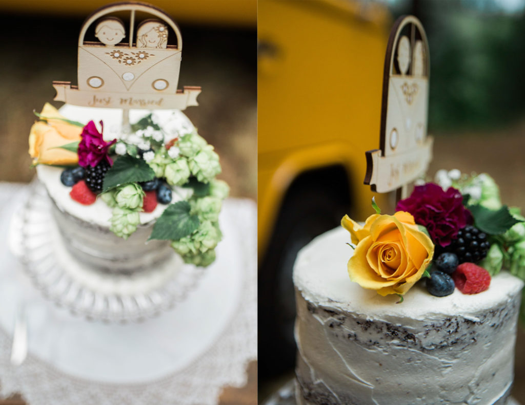 Volkswagen Van Wedding Cake 